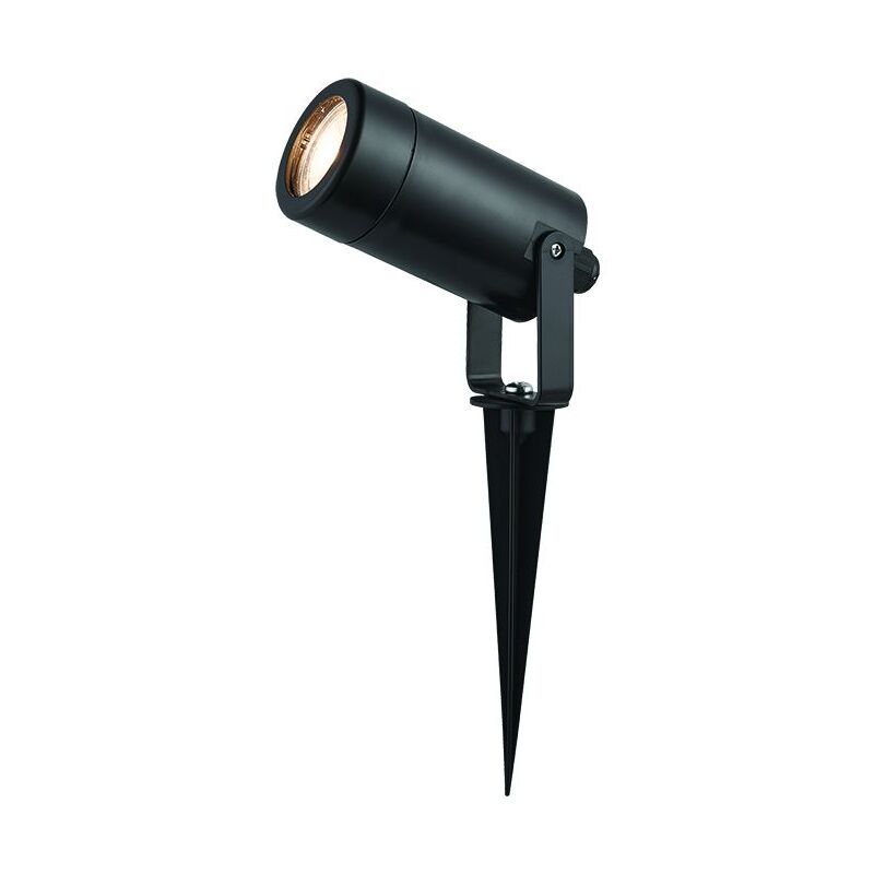 Spot sur Piquet led Extérieur D60 Pour Ampoule led GU10 IP54 Noir Zambelis