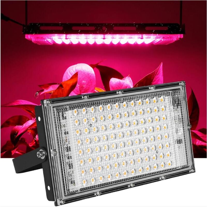 Projecteur led extérieur étanche spot éclairage de surbrillance 100W-blanc froid (96 perles)