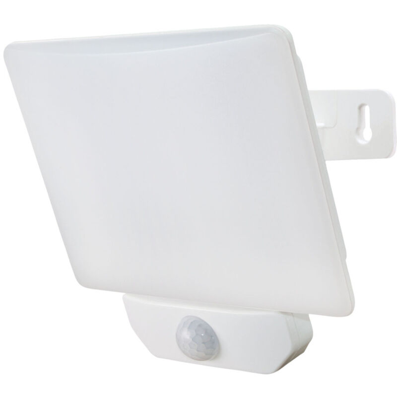 Projecteur led Blanc 30W, 2500 lumens, IP44, 4000K, détecteur de mouvement, éclairage écran 100%, fixation orientable, garantie 5 ans Tibelec Projecteur led Blanc 30W, 2500 lumens, IP44, 4000K, détecteur de mouvement, éclairage écran 100%, fixation orientable, garantie 5 ans Tibelec