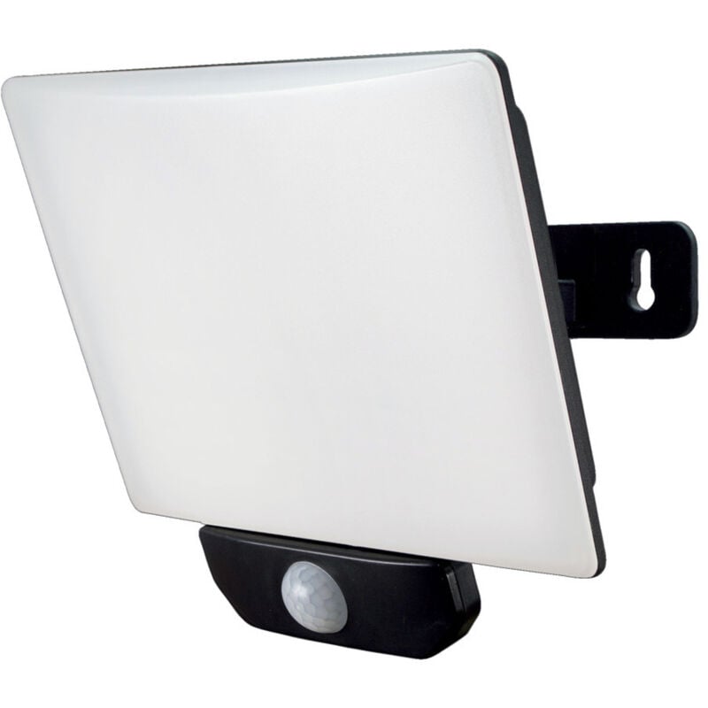 Projecteur led 50W / 4200LM full screen noir avec détecteur de mouvement IP44