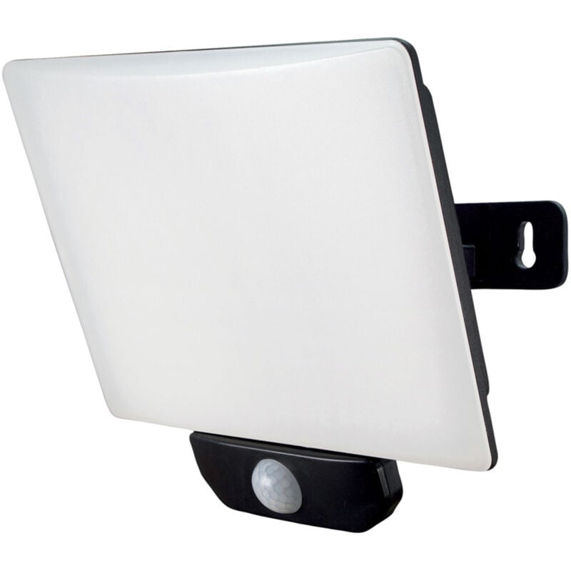 Projecteur led 80W / 6770LM full screen noir avec détecteur de mouvement IP44