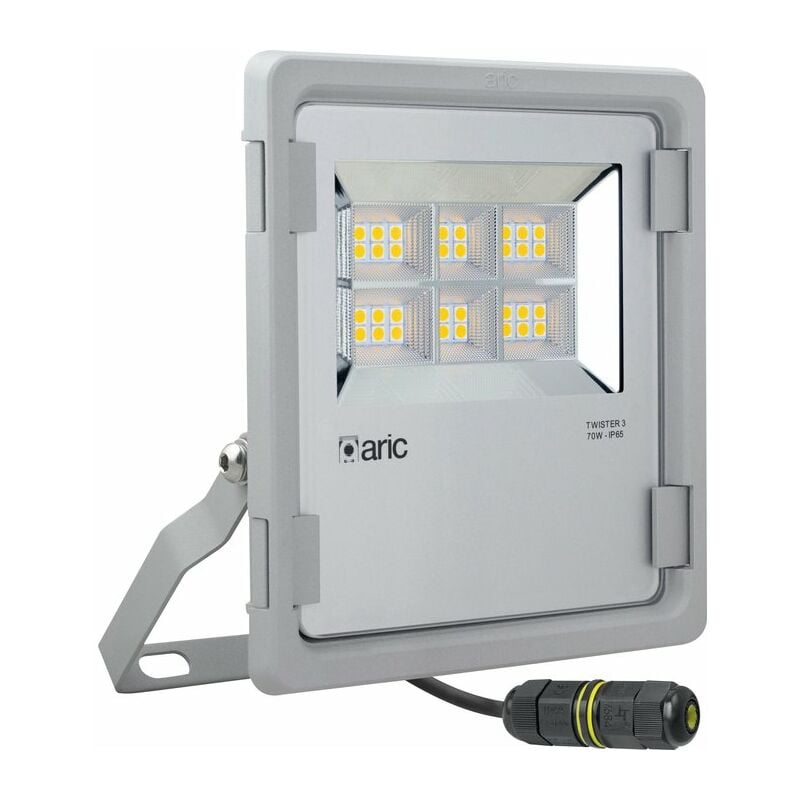 Projecteur led Twister 3 - 70 w - 8400 lm - 3000 k - IP65 - IK08