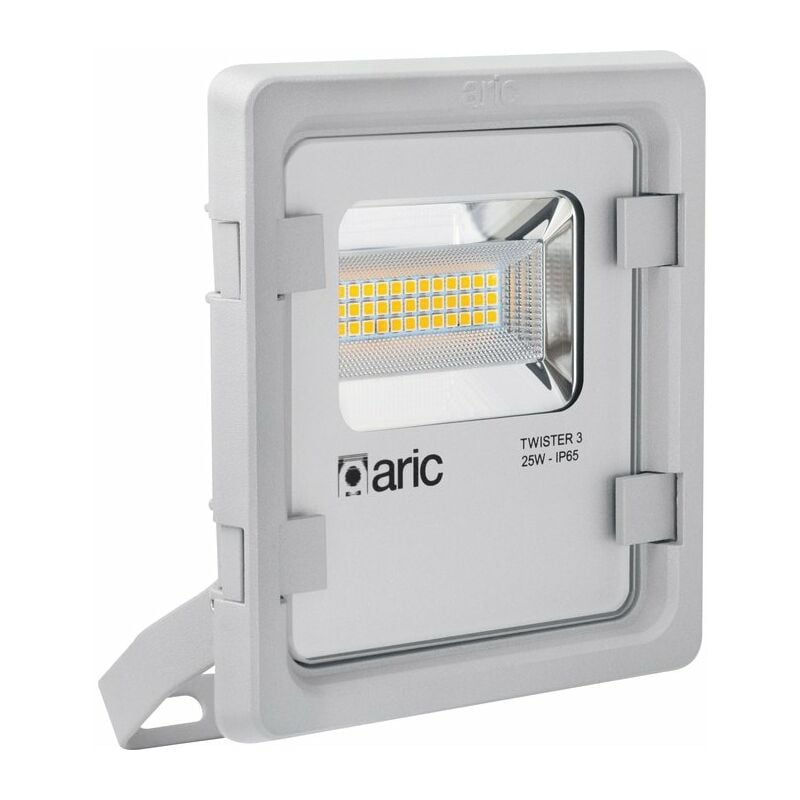 Twister 3 - Proj. Ext. IP65 IK08, gris, 90 led integre 25W 3000K 3000lm Aric