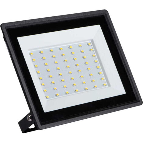 Projecteur LED GRUN 50W 4500lm 4000K IP65 noir Miledo