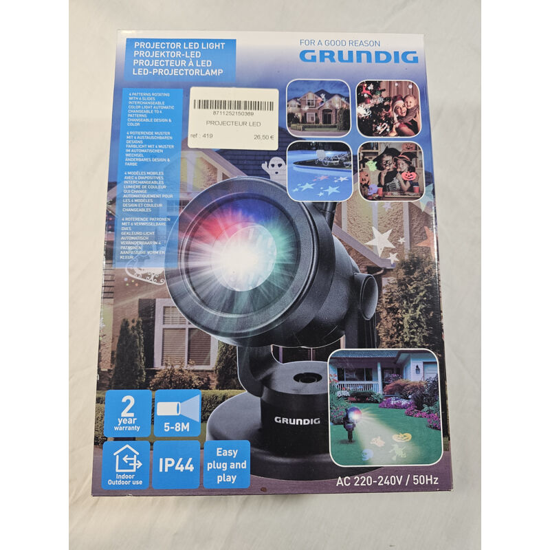Projecteur led Grundig Décoration Intérieure & Extérieure