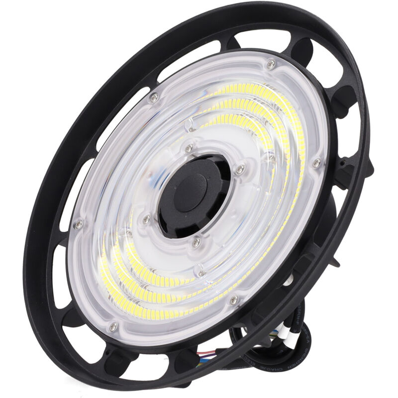 Projecteur LED High Bay 100 W, 200 lm/W, pilote Philips SMD2835, Lifud, intensité variable 1-10 V, 6 000 °K, IP65