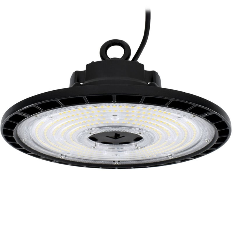 Projecteur led Highbay parit - 150W - 4000K - 24000lm - IP65 - 90° - dali - Noir