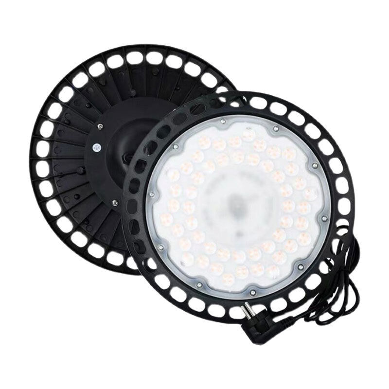 Projecteur led industriel 100 w 1 pièce, 10 000 lm, lumière d'atelier ufo, plafonnier led étanche IP65, plafonnier led blanc froid 7 000 k pour