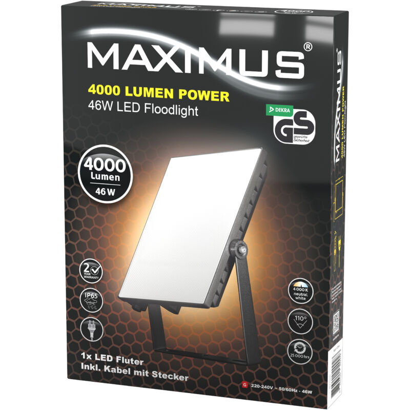 Projecteur led Maximus M-F1500B-1 - 4000lm Projecteur led Maximus M-F1500B-1 - 4000lm