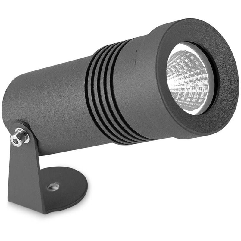 Leds-C4 Micro - Spot LED Extérieur Gris Urbain 396lm 3000K IP65