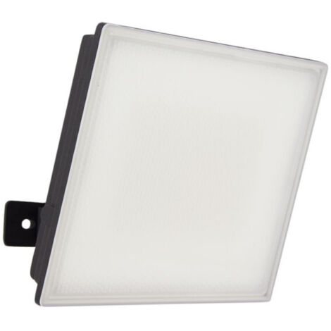 Projecteur LED Mural Noir, 100 W, 11000 Lumens