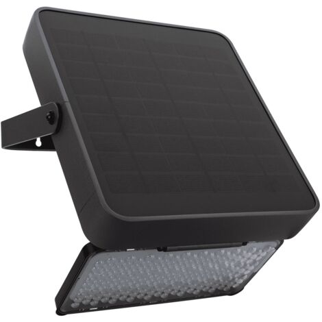 Projecteur Led Mural Solaire Eclairage extérieur 7.89W Télécommande de contrôle ASLO