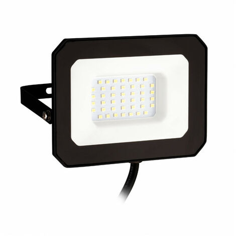 PROJECTEUR LED NOIR 30W 2800 LUMENS 4000K IP65