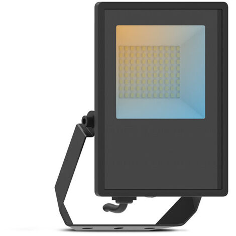 Projecteur LED Noir 30W - 3200lm - CCT 3000-6000K - IP65 - 213x138x31mm