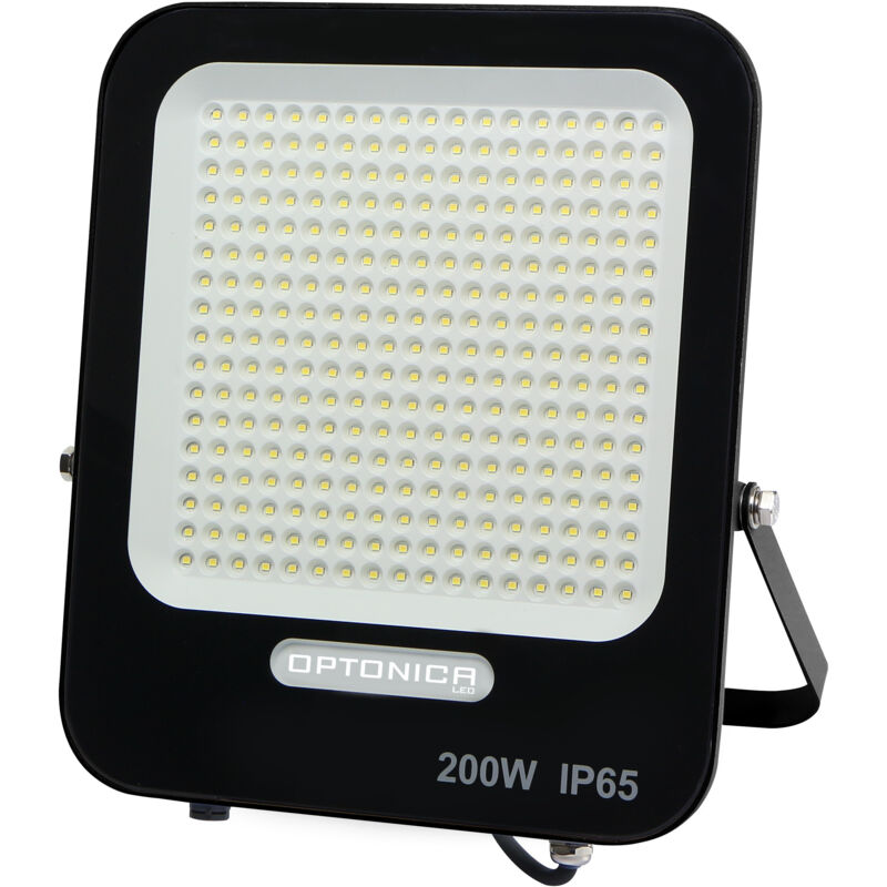 Projecteur led 200W Noir Étanche IP65 18000lm 927W Blanc Naturel 4500K