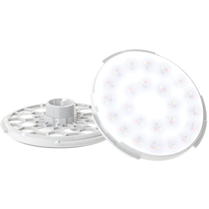 Projecteur LED piscine Duratech Spectra DVM Blanc Ø100mm - 875 lm - 9W - Compatible électrolyse