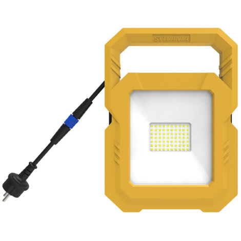 Projecteur Led Portable Filaire 20w 2000lm Blanc Froid - Sylvania