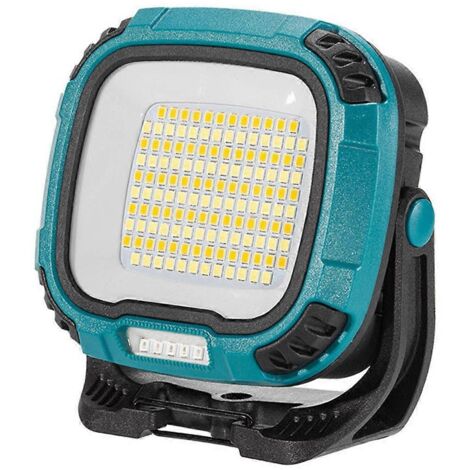 Projecteur LED portable, lanterne à lumière puissante bleue