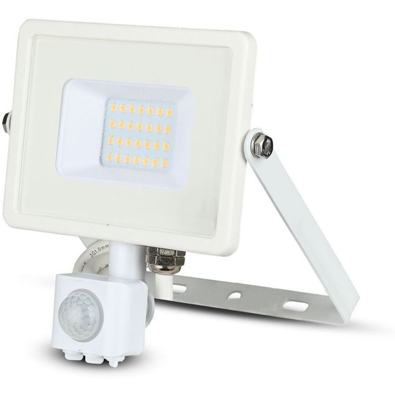Projecteur led Samsung V-tac 20 w, détecteur de mouvement et de crépuscule, blanc froid, IP65 Projecteur led Samsung V-tac 20 w, détecteur de mouvement et de crépuscule, blanc froid, IP65