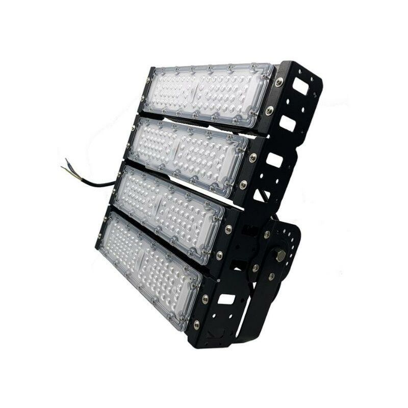 Silamp – Projecteur LED industriel 200W IP65 – 18000 lumens – Angle d'éclairage 120° – Étanche et résistant pour chantiers extérieurs