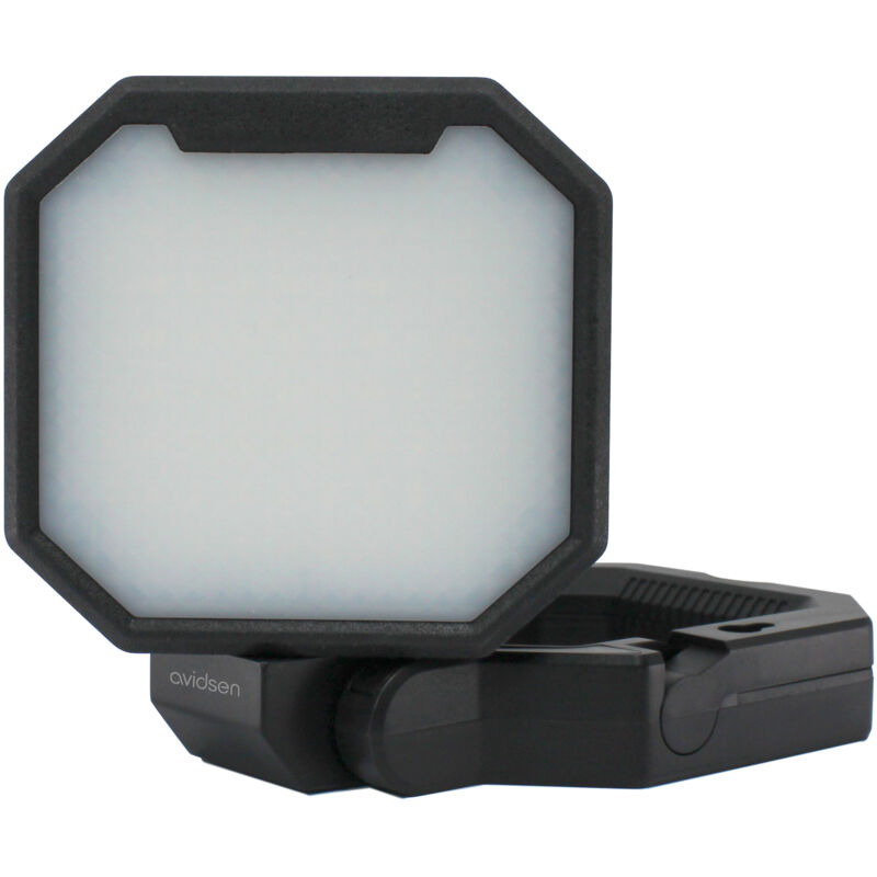 Projecteur LED rechargeable 2000 lumens 3 modes d'éclairage fonction batterie externe - Avidsen - 103674