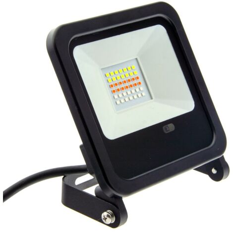 Projecteur LED RGB 30W IP65 télécommande