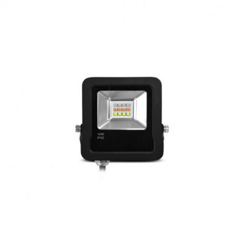Projecteur LED RGB ARCHEO SLIM II -  10W avec télécommande Miidex Lighting®  noir