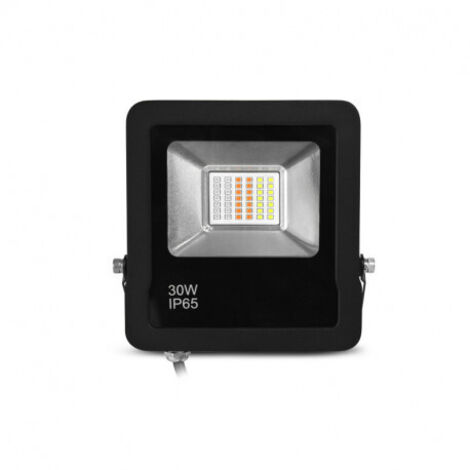 Projecteur LED RGB ARCHEO SLIM II -  30W avec télécommande Miidex Lighting®  noir