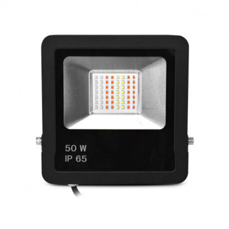 Projecteur LED RGB ARCHEO SLIM II -  50W avec télécommande Miidex Lighting®  noir