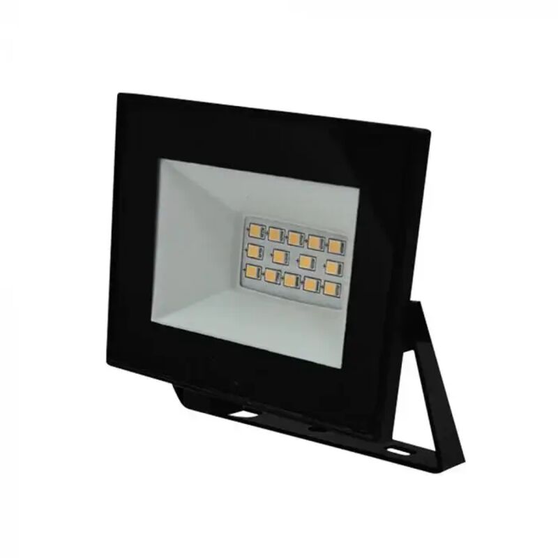 V-tac projecteur led smd 10w 4000k slim e-series noir ip65 avec driver intégré - 23972