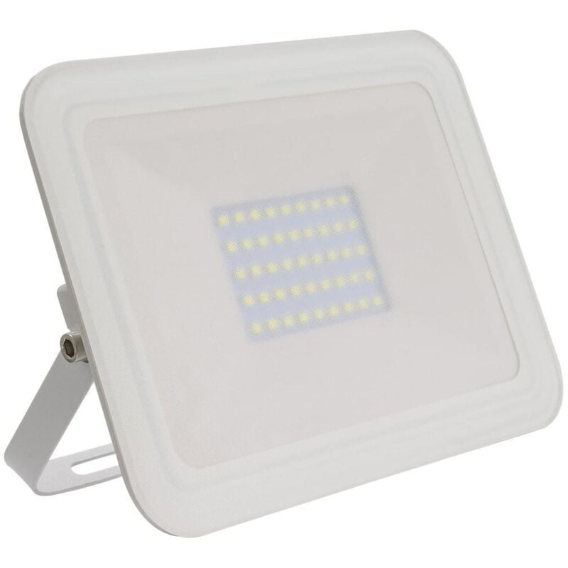 Projecteur LED Slim Crystal 120lm/W IP65 30W Blanc 3000K Blanc chaud