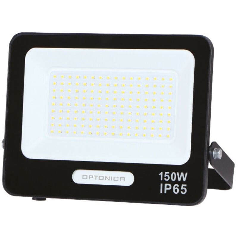 Projecteur led smd 150W 13500lm 6000K IP65 Blanc du Jour - 279.5x230x35.5mm Noir Câble 15cm