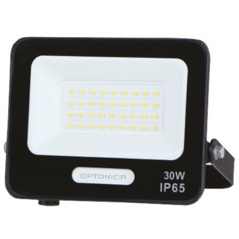 Projecteur LED SMD 30W IP65 2700lm Noir - Câble 15cm - SILUMEN