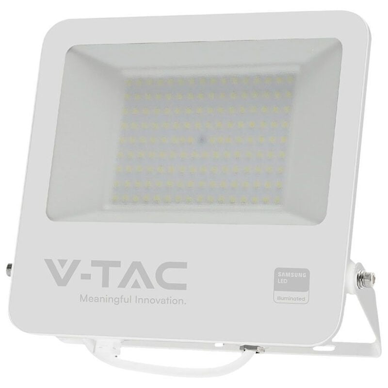 Phare led V-tac pro 100W puce smd Samsung couleur lumière blanche 4000K IP65 - 23442
