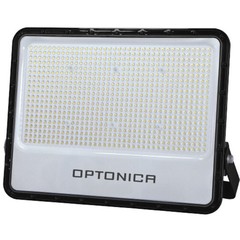 Projecteur led smd Corps Noir IP65 500W 70000lm 6000K Blanc du Jour - 535x455x60mm