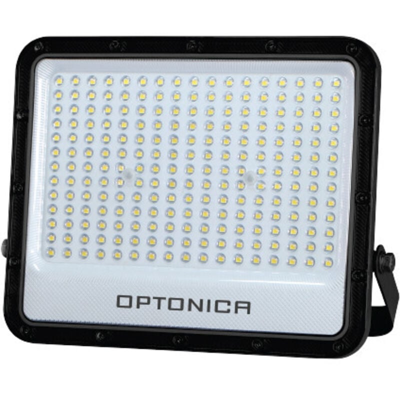 Projecteur led smd Corps Noir IP65 - 150W - 15000lm - 4000K Blanc Naturel - 300x256x38mm