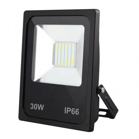 projecteur led smd dacita 30w 6500k black 2700lm   120º ip66 23x19,5x5 cm