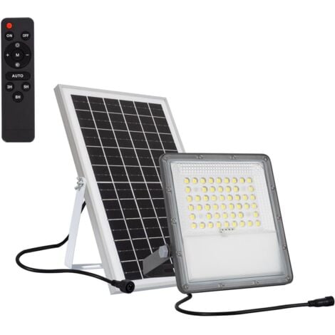 Luminaire LED Solaire 32W avec Détecteur de Présence et Crépusculaire -  Ledkia