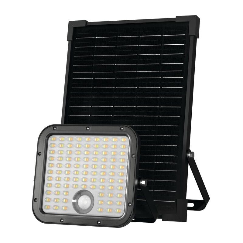 Projecteur led solaire - Déa Dhome 4800 lm - 3000/4000 k - IP65 - à détection de mouvement