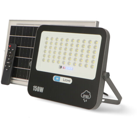 Projecteur LED Solaire Milan 150W 6000K - Ledme - LM6505