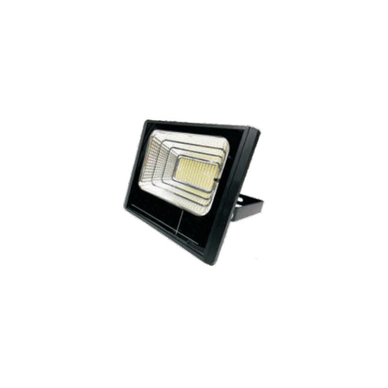 Leclubled - Projecteur led Solaire Noir 10W 100lm/W 6500K Étanche IP67