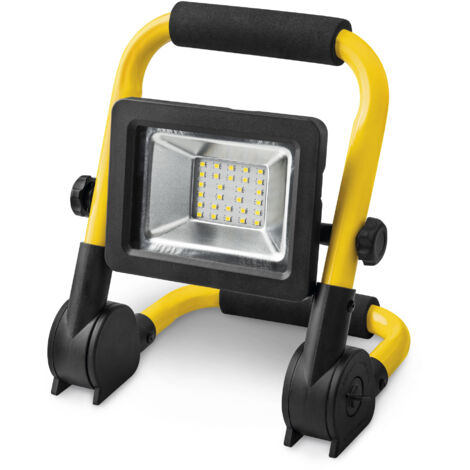 Projecteur LED support pliable matel ip65 20w froid