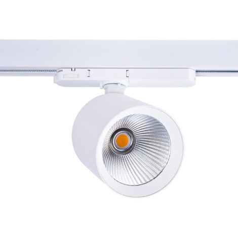 Projecteur LED sur rail triphasé CCT 40W - IRC 90 - Driver KGP-