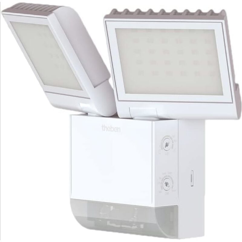 1020802 theLeda S17-100 wh Projecteur led i Détecteur de mouvement intégré i blanc i 17 w i Montage mural i Couleur de lumière 4000 k i Angle de