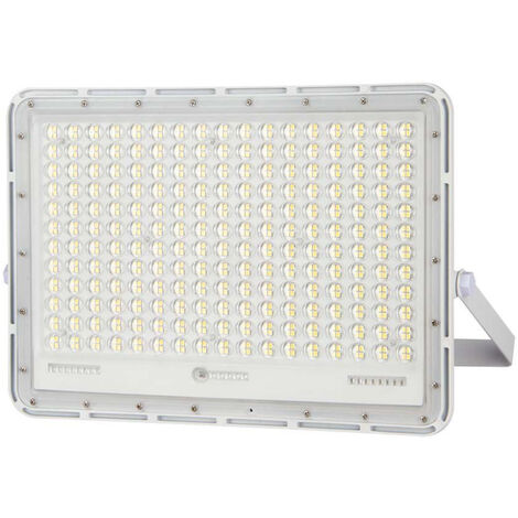 Projecteur LED V-TAC 30 W avec télécommande et panneau solaire, blanc froid, IP65