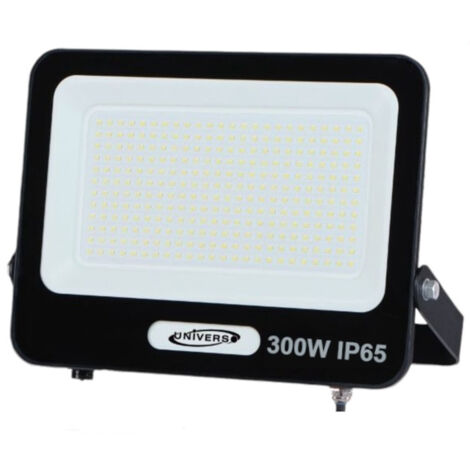 Projecteur LED 300W 30000LM IP65 Pour Extérieur - 200W Réel, Blanc Chaud, Aluminium