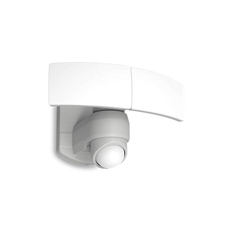 Applique murale extérieure led arc avec détecteur de mouvement blanc 19 w 1200 lumens IP54 eco light 7632201053