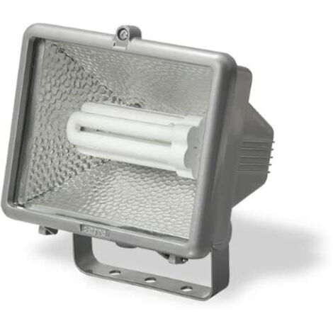 Projecteur MEGAMAN avec Détecteur Lampe Fluo 3U 24W 8609