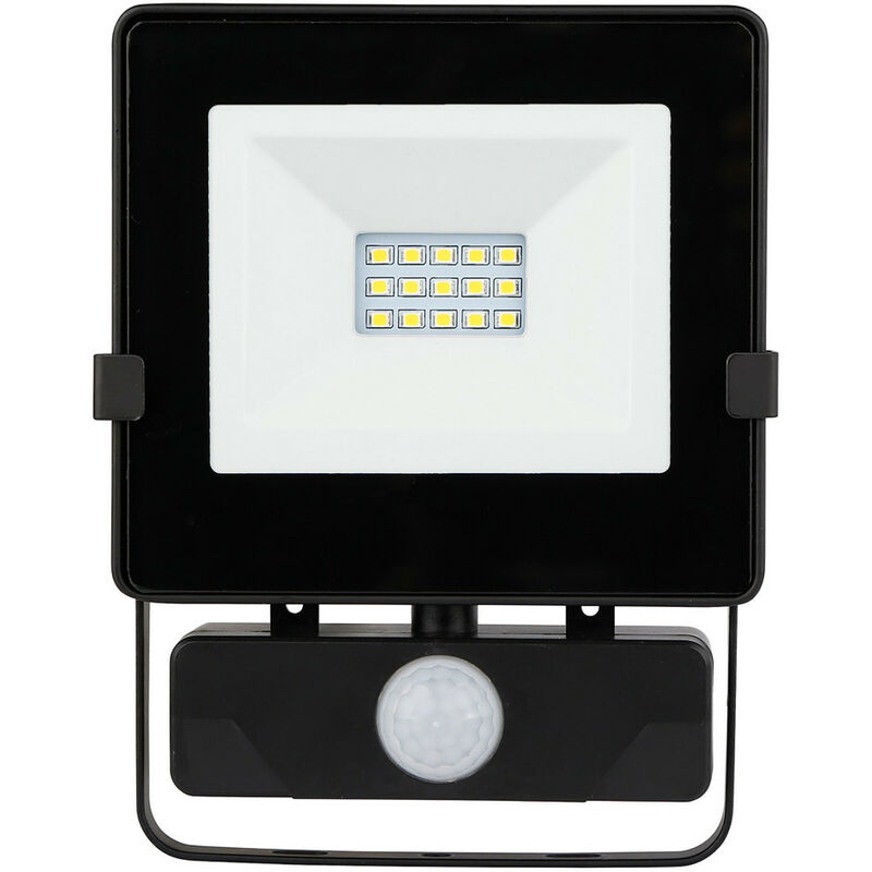 Projecteur extérieur mural avec détecteur de mouvement aluminium led