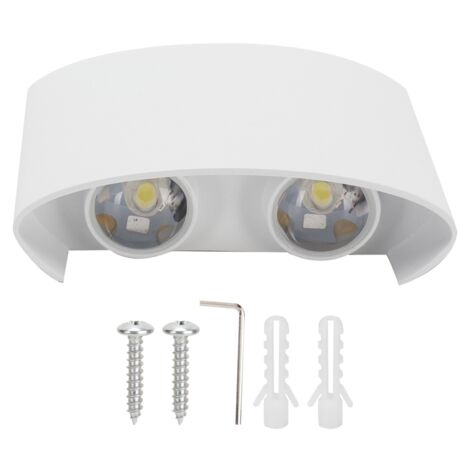 Projecteur mural LED 4W IP65 étanche pour extérieur, couloir, blanc, 85-265V AC